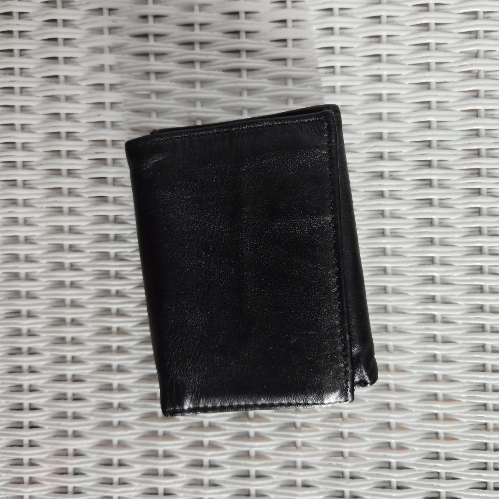 Black Leather Wallet